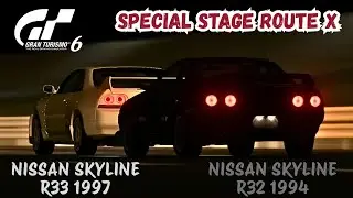 SPECIAL STAGE ROUTE X - NISSAN SKYLINE R32 1994 VS NISSAN SKYLINE R33 1997