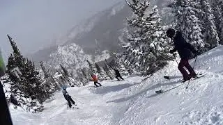 Skiing Eldora on a Powder Day Presidents Day