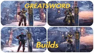 MHW: Iceborne - Great sword builds I been using
