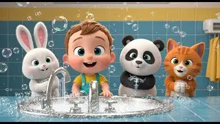 Wash Your Hands Song 🧼 | Healthy Habits & Hygiene Song for Kids | Nursery Rhymes for Children