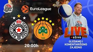 Partizan - Panatinaikos | Evroliga 2025/26 LIVE