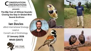 Conservation Conversations: The Big Year of African Sounds- Ian Davies (27 Jan 2026)