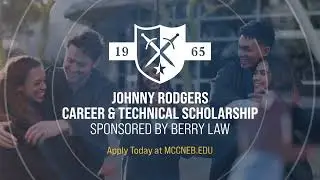 Apply Now for the Johnny Rodgers Career and Technical Scholarship