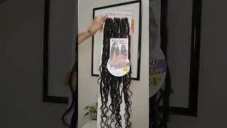 Я нашла идеальный искусственный локон 😍 Бохо-локоны своими руками #урокипричесок