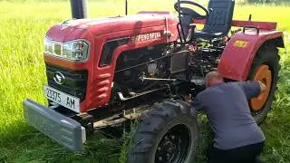 Косовиця тракторами SHIFENG SF 244 та ШИФЕНГ SF 354 L