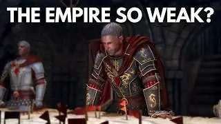 Why the Imperial Legion Looks Weak in Skyrim Civil War?