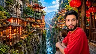 Inside China’s Fairytale Village Hanging on Mountains 🇨🇳