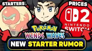 POKEMON NEWS! NEW GEN 10 STARTER IMAGE RUMORS! Champions Update & Switch 2 Price Increases Coming?
