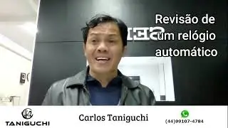 Revisão de um relógio automático