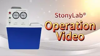 StonyLab Circulating Water Vacuum Pump Operation Demo 💧⚙️