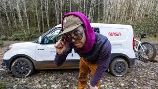 Overnight Off Season Camping | Mini Camper Van