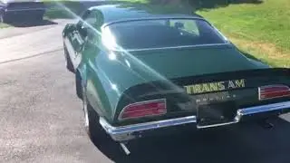 1973 Trans Am 455 Brewster Green