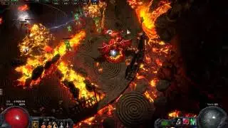 Path of Exile 2.5 | Iron Will Bladefall Totems | t15 Abyss Double Boss