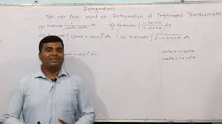 LEC O9/INTEGRATION BY TRIGONOMETRIC TRANSFORMATION DIPLOMA FIRST YEAR MSBTE SEM 02