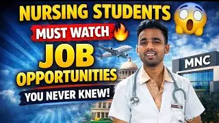 Nursing Ke Baad Job Opportunities 😱 | High Salary Careers You MUST Know #viralvide#jobopportunities 