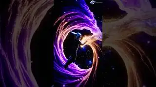 Interstellar Portal ⚡ Astronaut Drift | Cinematic Space Visual (10s)