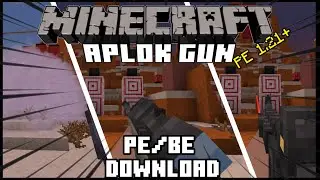 Minecraft PE Gun Mod Download (MCPE) 1.21.1 | How to Get Guns in Minecraft PE 2025