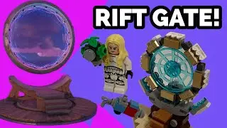 I built THE RIFT GATE from Fortnite in Lego!