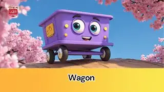 🎶 Let's Go on a Ride | An A to Z Vehicle Adventure | UZR Nursery Rhymes for Kids