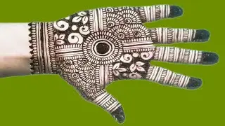 Simple Mehandi ka design - mehandi kaise lagate hain - मेहंदी कैसे लगाते हैं