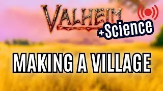 🔴Making a VILLAGE While Testing Despawn Rates in #valheim