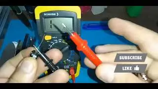 How to perform 4 basic tests on an electrolytic capacitor using only a digital multimeter.