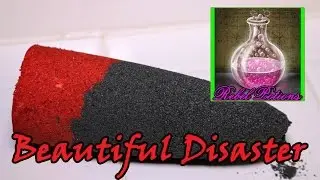 Rebel Potions - BEAUTIFUL DISASTER Color Bomb Bath Bomb - DEMO - Underwater View - REVIEW