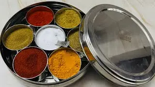 Sumeet Stainless Steel Masala Box | Unboxing And Review | Sumeet Spice Box