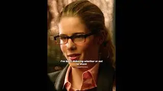 Felicity had unwavering faith in Oliver.