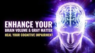 Enhance Your Brain Volume and Gray Matter | Uplift Cognitive Health | Heal Your Cognitive Impairment