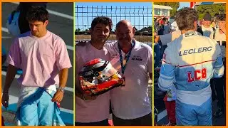 Charles Leclerc Racing for Jules Bianchi Karting Marathon at Paul Ricard Circuit karting 42H - 2024