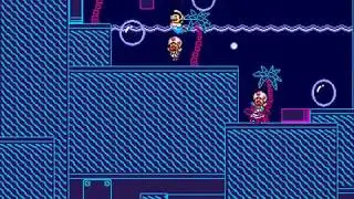 Super Mario Bros X Custom Level: Lost in Neon Chaos 2