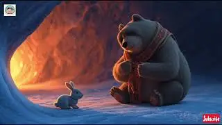 The Bear and the Secret of the Snow Mountain | Urdu Moral Animal Story for Kids | Adventure Tale