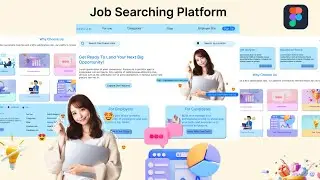 Job Search Website Design using Figma