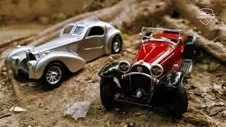 BUGATTI CAR METAL WITH PLASTIC PARTS SCALE MODEL 1/24