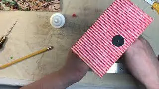 #6 Abide Journal- Red White Striped Attachment