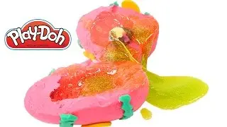 Huevo Sorpresa de Slime con Juguetes Hecho con Play Doh Tutorial DCTC