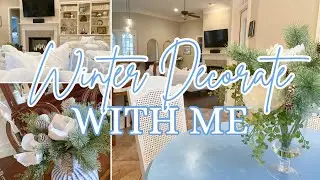 Decorate for winter months | Winter Decor | Home Decor Ideas | Traditional Home | The Craf-T Home