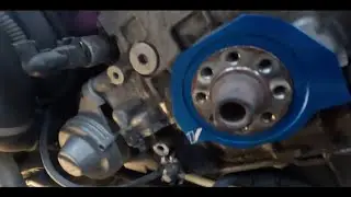 BMW 135i gets new Tensioner, Pulley, and Crank Seal Guard