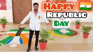 “Republic Day Celebration 🇮🇳 at Bahraich Medical College | Flag Hoisting | Full Vlog