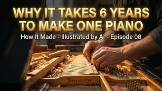 Why It Takes 6 Years to Make ONE Piano (The Rolls-Royce of Instruments) | How It Made