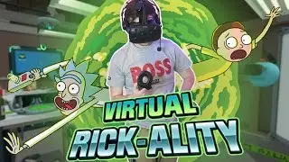 I FOUND A PLUMBUS! | Rick and Morty: Virtual Rick-ality #1 (HTC Vive Gameplay)