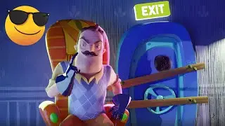 people playing hello neighbor. #roblox #viral #gaming