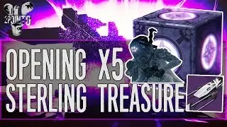 Destiny STERLING TREASURE OPENING x5 