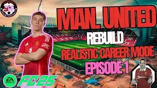 Can I do Better than Ten Hag? | FC 25 Career Mode Episode 1