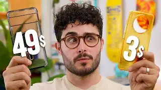 I COOKED 4 Phone Cases in the Sun for 1 Year