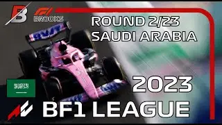 F1 Saudi Arabia 2023 Highlights | BROOKS F1 League - Round 2/23 | Assetto Corsa #f1 #assettocorsa