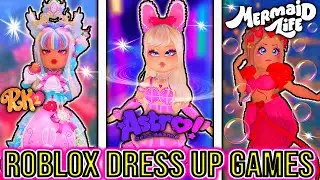 UNDERRATED DRESS UP GAMES THAT YOU NEED TO PLAY IN ROBLOX! Royalty Kingdom, Astro Renaissance & MORE