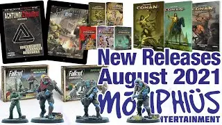 Modiphius New Releases - August 2021