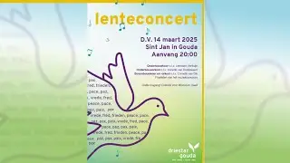 Lenteconcert door leerlingen van de Driestar vanuit de St. Jan in Gouda